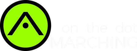 on the dot marching logo